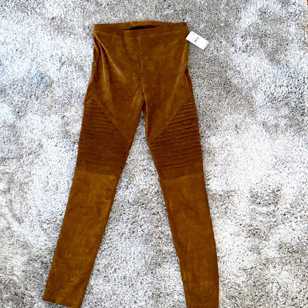 Oober Swank suede like stretch pants